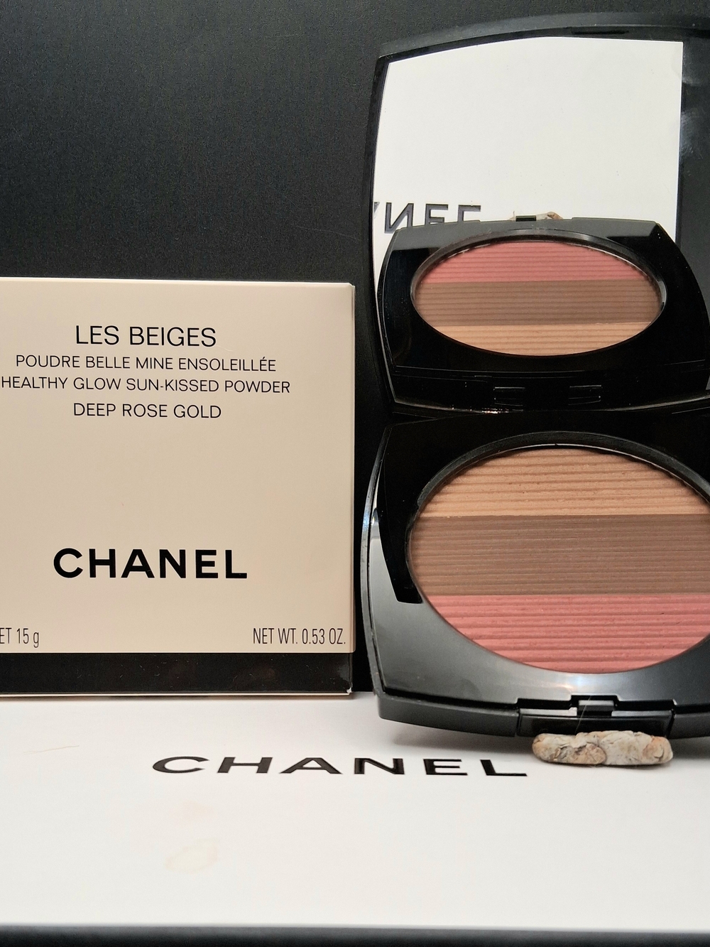 CHANEL Les Beiges Sun-Kissed Powder Trio in Rose, Brown, Gold